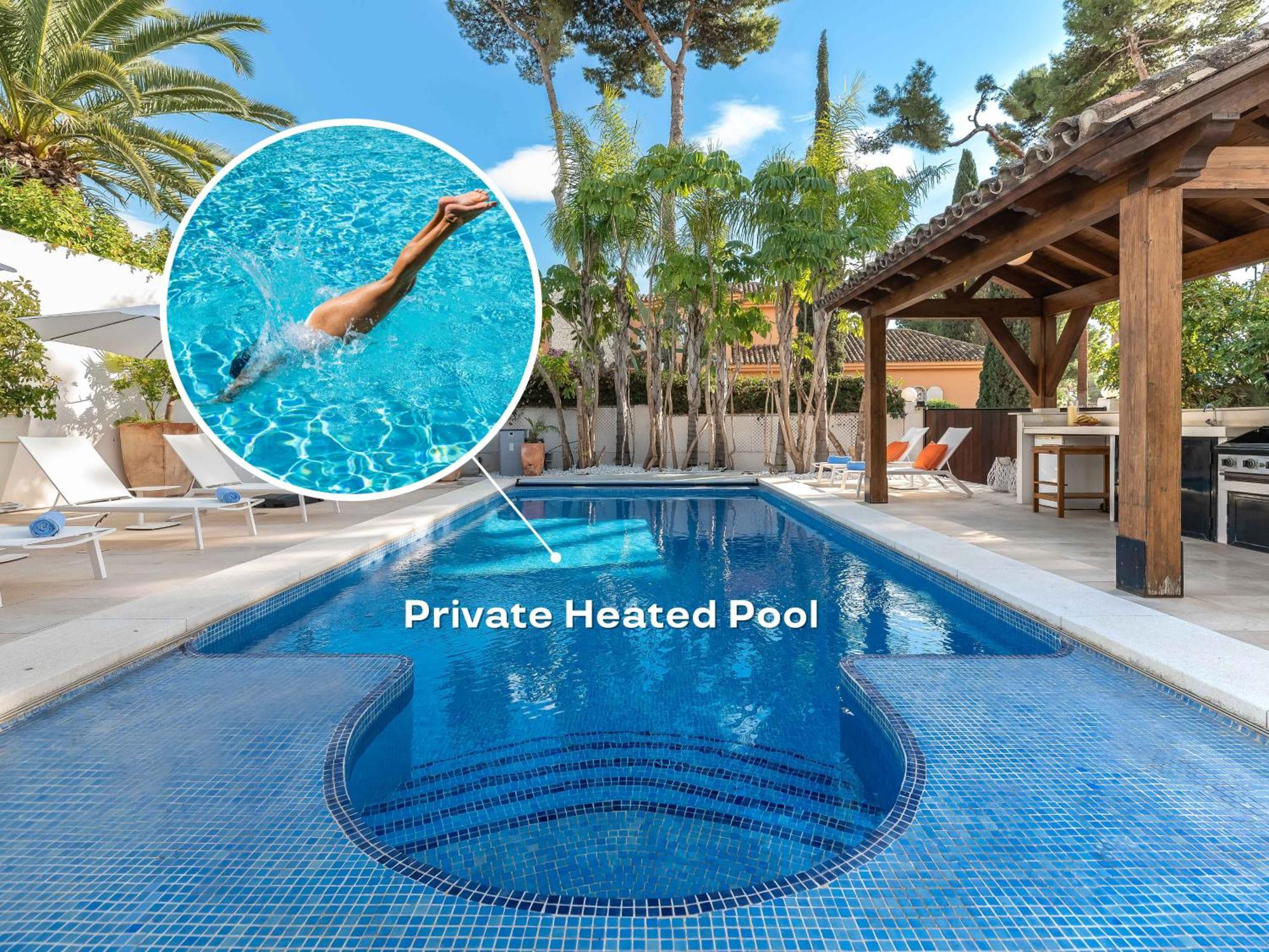Vacation I La Cabane, Prestige, Heated Pool, 300m To The Villa Marbella